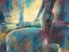 Aquarel/krijt